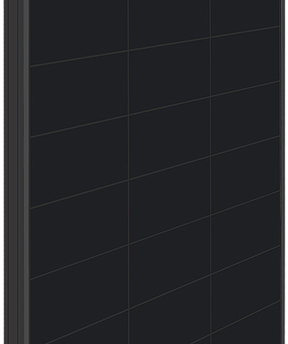 Ective BSP 100 Black Slim Solarmodul Monokristallin 100 W - Solarmodule