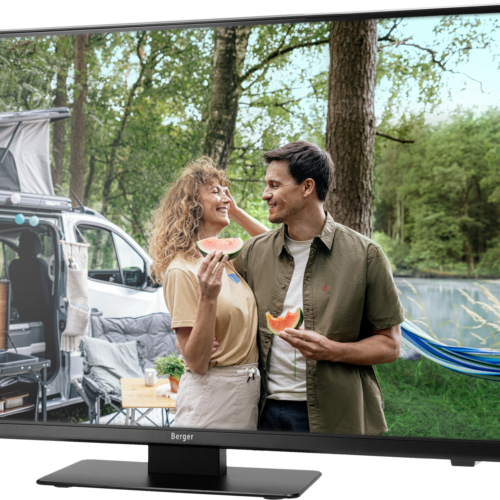 Berger Advanteq Smart LED Fernseher 22 Zoll mit Triple-Tuner und 12 / 230 V - Fernseher