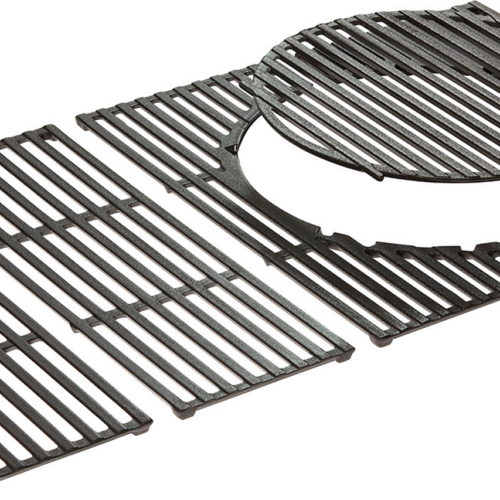 Enders Switch Grid Uniq 4 Grillrost emailliertes Gusseisen mit Rundelement 72,5 × 45 cm - Grillroste, Pfannen und Platten