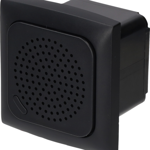 HABA C-line Bluetooth Lautsprecher 5 W mit Abdeckrahmen 86 Dezibel schwarz - Lautsprecher