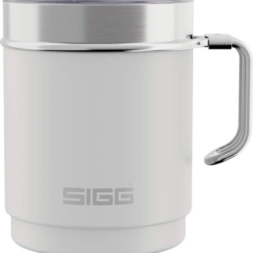 SIGG Travel Mug Thermobecher Edelstahl vakuumisoliert 0,3 Liter snow white - Isolierbecher
