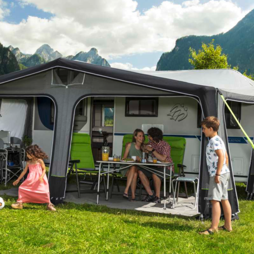 Berger Vicenza Air All Season aufblasbares Reisevorzelt Umlaufmaß 971-1000 cm - Aufblasbare Vorzelte