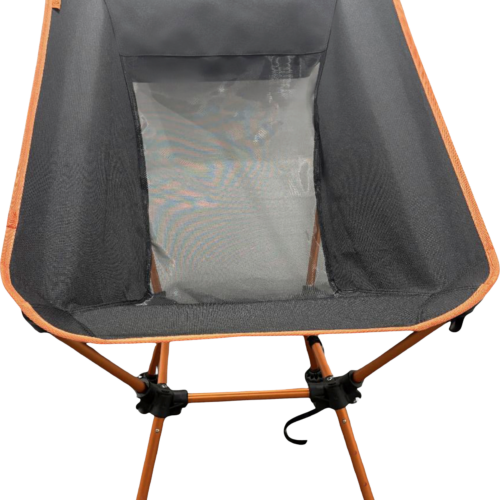 Tambu Batasa Comfort Campingstuhl aus recyceltem Polyester mit 4 fach verstellbarer Sitzhöhe 21 / 38 / 43 / 48 cm - Faltstühle