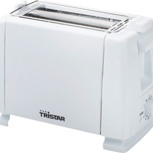 Tristar Toaster mit 6 Stufen inklusive Brötchenaufsatz weiß 650 W Standard - Campingtoaster