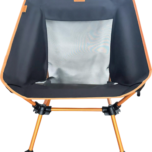 Tambu Batasa Campingstuhl aus recyceltem Polyester mit 2 fach verstellbarer Sitzhöhe 15 / 32 cm - Faltstühle