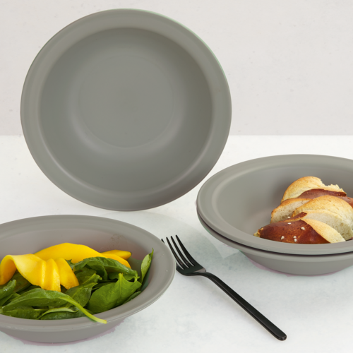 Berger Kynne Suppenteller Set 4-tlg. grau - Teller