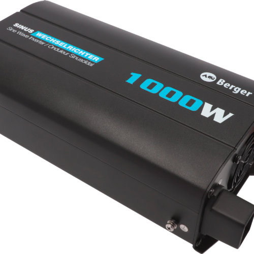 Berger BRSW 1000 Sinus Wechselrichter 12 V / 1000 W reine Sinuswelle - Wechselrichter & Spannungswandler