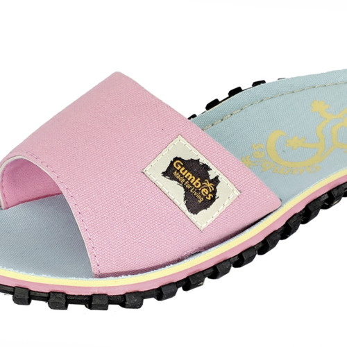 Gumbies Slide Gecko Damen Pantolette rosa 38 - Damenschuhe