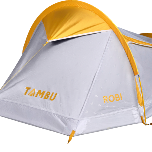 Tambu Robi 2 Tunnelzelt extraleicht für 2 Personen aus recyceltem Polyester 2.000 mm Wassersäule - 2-Personen Zelte