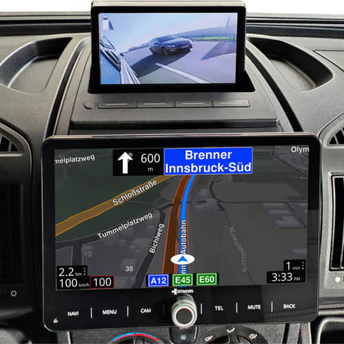 Dynavin DVN 6901 MO faltbarer Monitor für Fiat Ducato - Navigationssysteme & Rückfahrkameras Zubehör