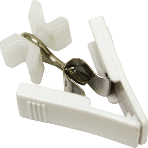 GARDINIA X-Gleiter mit Klammer Gardinengleiter weiß 20 Stück - Scharniere, Beschläge & Möbelzubehör