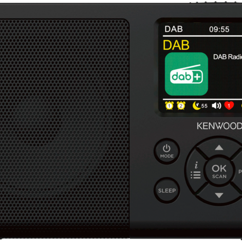 Kenwood CR-M33DAB-B portables DAB+ Radio - Camping-Radio