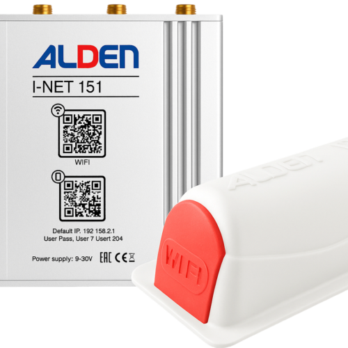 Alden Pack-INET-4G LTE-Router-Set inkl. Dachantenne und bis zu 300 Mbps Ultrawhite - Router-Sets