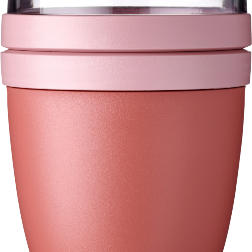 Mepal Lunchpot Ellipse Vorratsbecher Set / Auslaufsicherer Snack- und Müslibecher vivid mauve 700 ml - Lebensmittelbehälter / Vorratsdosen