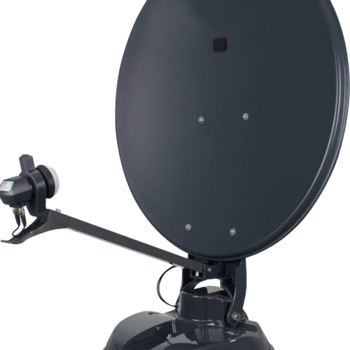 Maxview Explorer 85 cm Single Satellitenanlage in grau - Camping-Sat-Anlagen