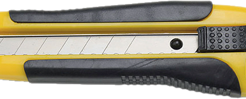 Allcolor Profi Cuttermesser 18 mm mit Softgriff - Outdoor Messer