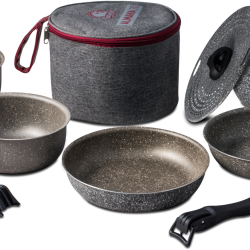 Beaver Brand Kochset 10-teilig Almana20 Evo - Kochgeschirr-Sets