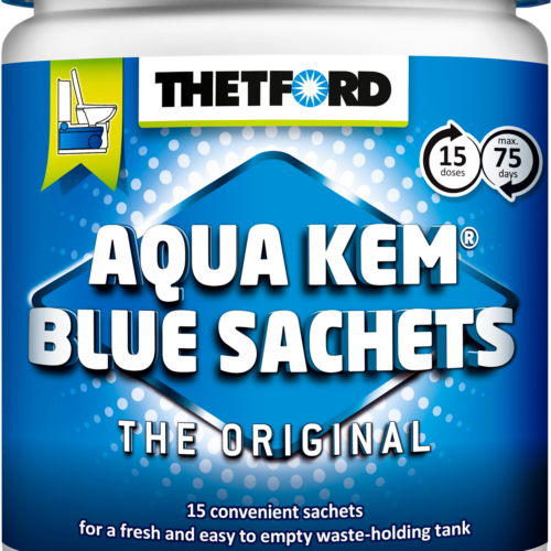 Thetford Aqua Kem Blue Sachets Sanitärzusatz 15 Tabs  - Sanitärzusätze & -flüssigkeiten