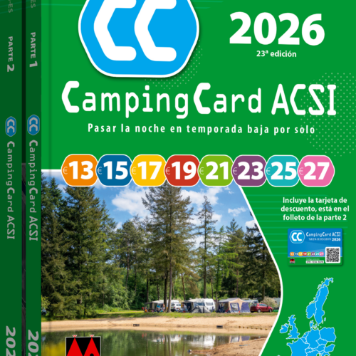 ACSI Campingführer 2026 mit CampingCard Ermäßigungskarte spanisch - Campingführer