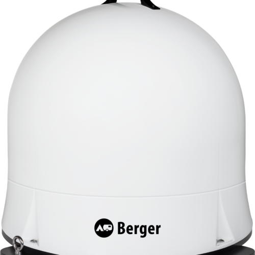 Berger Move 4.0 mobile Satelliten-Antenne weiß - Camping-Sat-Anlagen