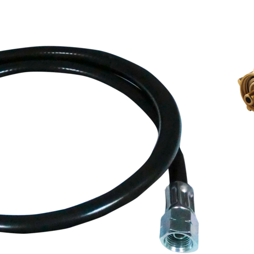 Enders Gasschlauch mit G ¼‘‘ LH Gewinde und Druckregler 50 mbar - Gas-Adapterschläuche
