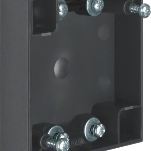 Berker Aufbaugehäuse flach AP Integro Flow mit 2 Zugentlastungen - Schalter, Taster & Rahmen