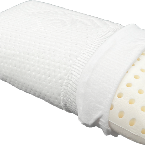 Mape Reisekissen aus ergonomischem Thermo Soft Schaum mit Klimakanälen silber line - Reisekissen & Sitzunterlagen
