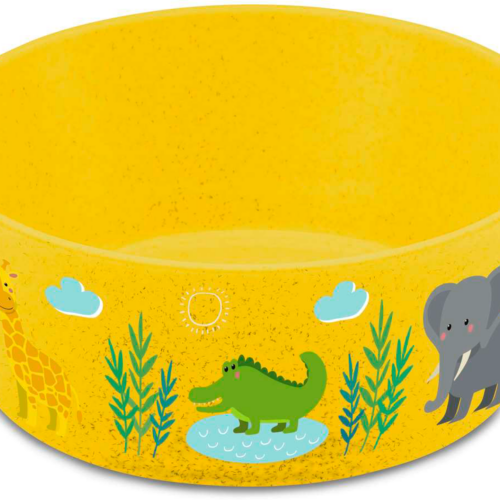 Koziol Connect Bowl Schale 400 ml Africa organic yellow - Schüsseln & Schalen