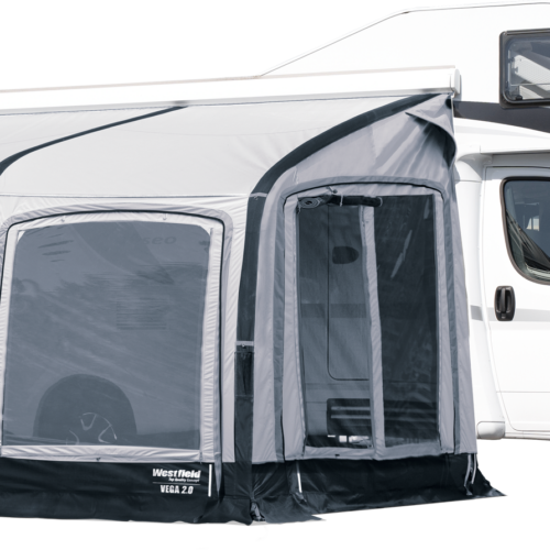 Westfield Vega 2.0 aufblasbares  Luftvorzelt 375 Anbauhöhe 255 - 285 cm für Reisemobil Breite  375 cm - Teilvorzelte