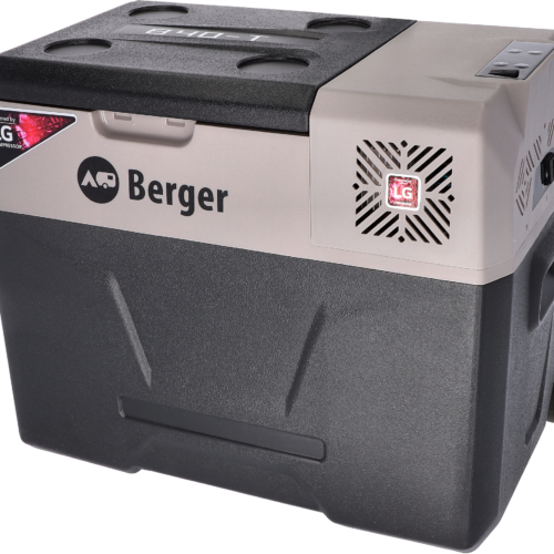 Berger B40-T Kompressor Kühlbox mit Rollen 12V 24V 230V 39 Liter - Kompressor Kühlboxen