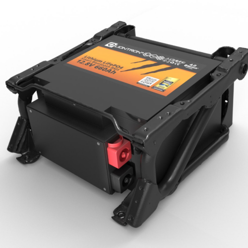Liontron 660 Ah 12,8 V LiFePO4 Untersitzbatterie mit Arctic-Heizsystem 8,45 kWh - Fahrzeug-Batterien