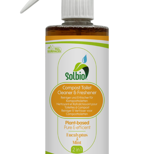 Solbio Reiniger und Erfrischer für Kompost- & Trockentrenntoiletten biologisch abbaubar 500 ml - Sanitärreiniger & Pflege