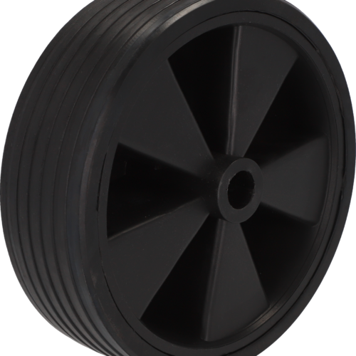 Moog Trailerparts Vollgummirad mit Kunststofffelge für Stützrad - Stützräder