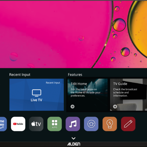 Alden Smartwide LED-TV Smart-TV mit WebOS / WLAN / Bluetooth 19 Zoll - Fernseher