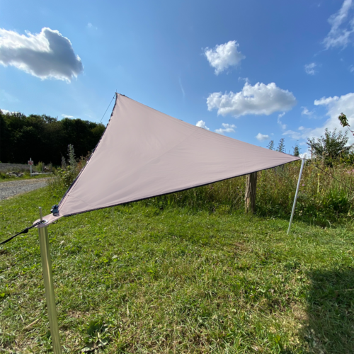 Bent Sonnensegel TC-Zip-Canvas Single aus Baumwoll-Mischgewebe Rose - Pavillons & Tarps