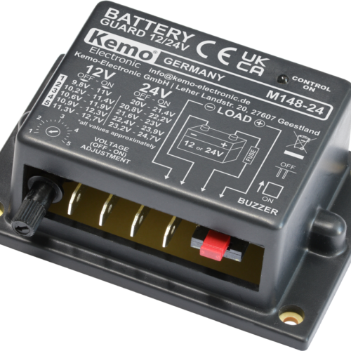 Kemo M148-24 Batteriewächter 12/24 V Schutz vor Tiefentladung - Zubehör Batterien