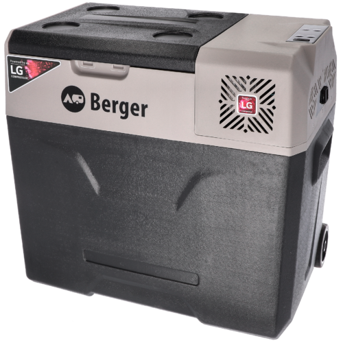 Berger B50-T Kompressor Kühlbox mit Rollen 12V 24V 230V 49 Liter - Kompressor Kühlboxen