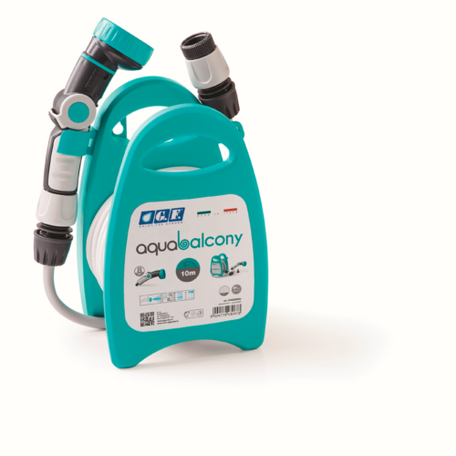 G.F. Aquabalcony Mini-Schlauchbox 10 Meter blau - Gartengeräte