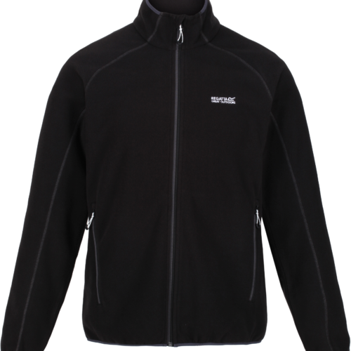 Regatta Hadfield Fleece Herrenjacke schwarz XXL - Herrenjacken