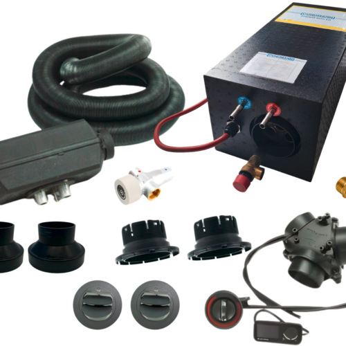Pundmann Warmduscher-Set 9 l Air 2D 230 V / 500 W - Wasserboiler & Thermen