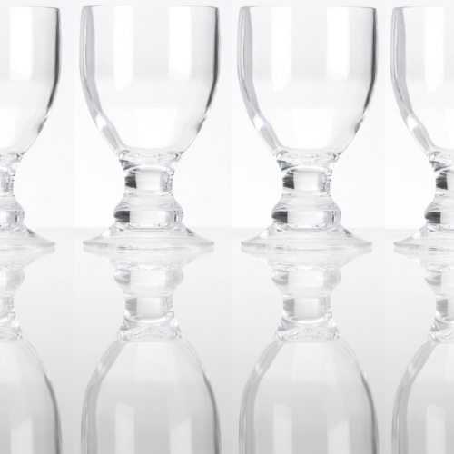 Flamefield Trinkglas Set 4-teilig 410 ml Klar - Gläser