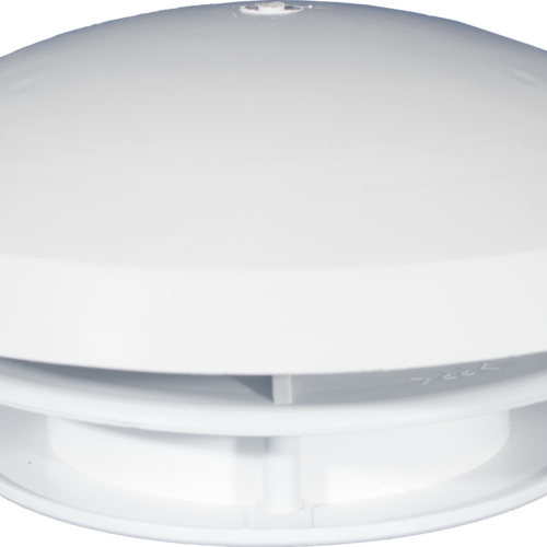 Knorz Dachlüfter 190 mm mit Schlauchanschluss 60 mm weiß - Dachlüfter