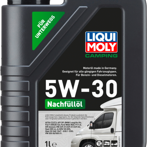 Liqui Moly Camping Nachfüllöl 1 Liter 5W-30 - Technik & Wartung