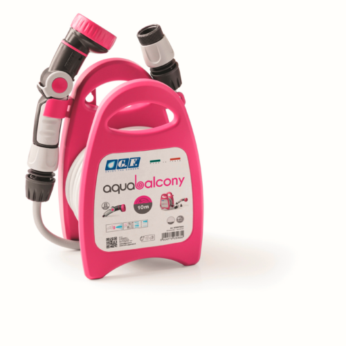 G.F. Aquabalcony Mini-Schlauchbox 10 Meter fuchsia - Gartengeräte