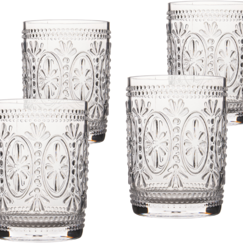 Bo-Camp Sicilian Wasserglas 450 ml 4 Stück - Gläser