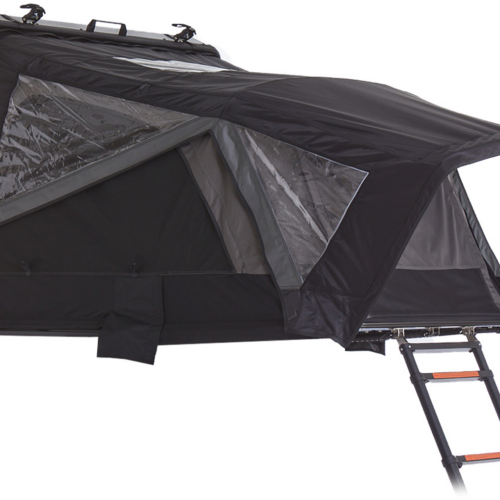 Vickywood Teak 135 Hybrid Dachzelt Ultraleichtes Aluminium Hartschalenzelt für 2 Personen - Dachzelte Hartschale
