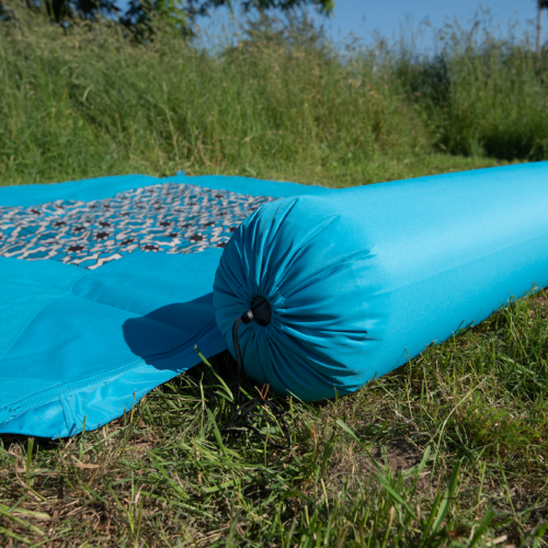 Bent Kissenrolle Zip-XL Lounger türkis - Reisekissen & Sitzunterlagen
