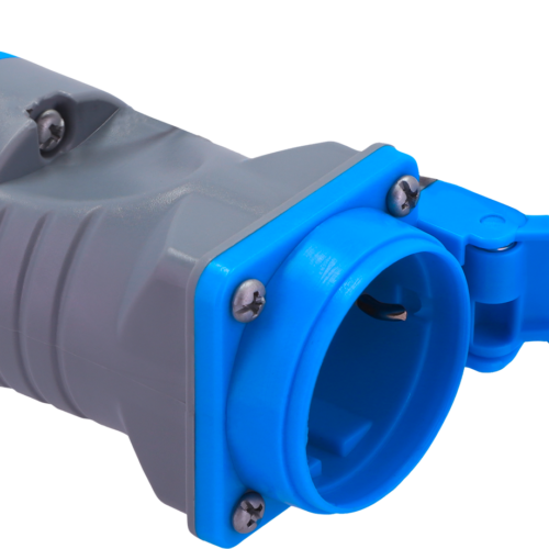 Berger Adapter-Kupplung CEE-Stecker auf Schutzkontakt-Kupplung - CEE-Stecker & -Adapter