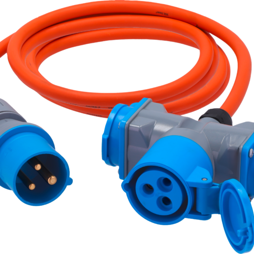Berger Ultimate CEE-Verlängerung mit 3-fach Verteiler 5m - CEE-Stecker & -Adapter