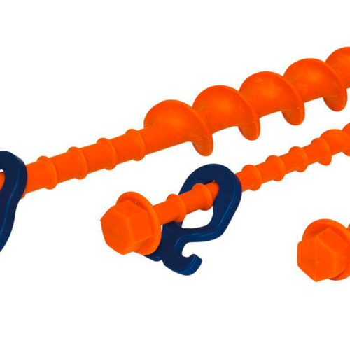 Peggy Peg Schraubheringe Long (L) 31 cm 2er Set (PP12) - Zeltheringe & Abspannmaterial